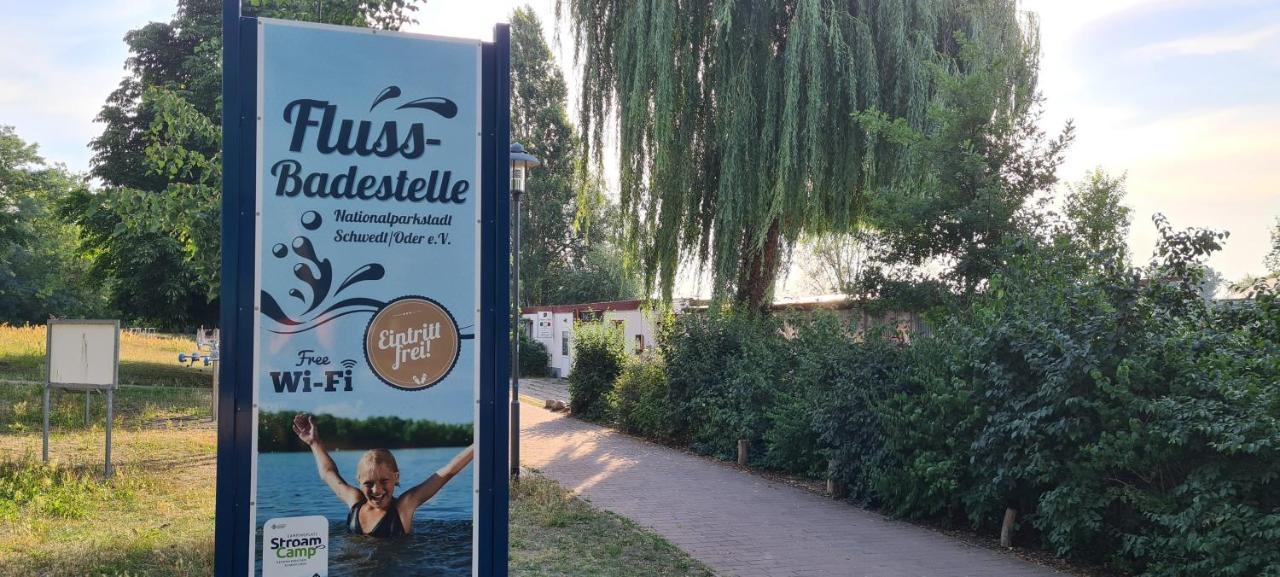 Die Ferienwohnung "Am Kietz" Schwedt Luaran gambar